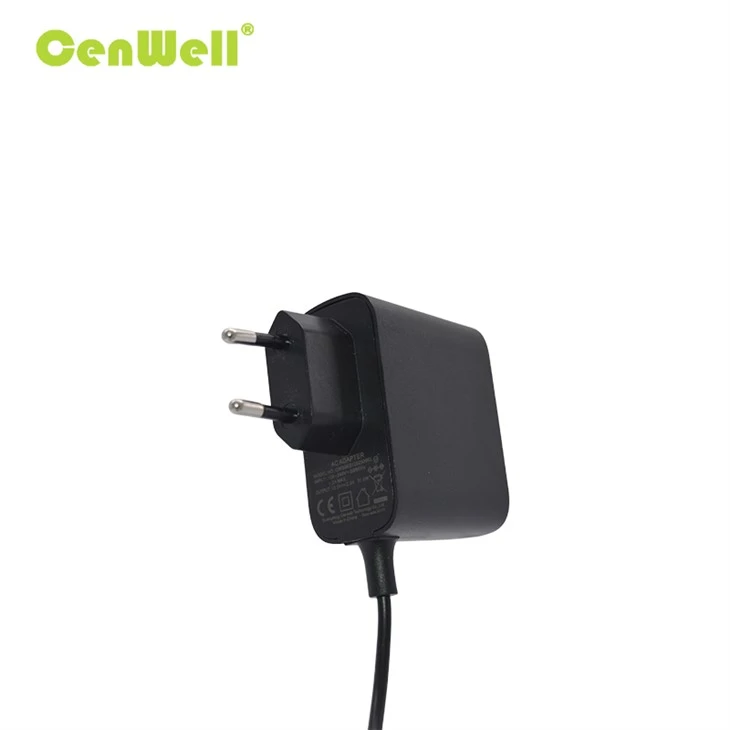 36W GaN Wall-mounted AC Power Adapter EU Plug