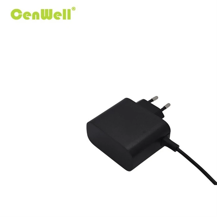 36W GaN Wall-mounted AC Power Adapter EU Plug price