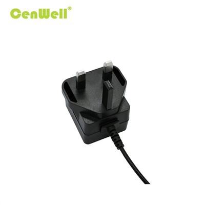 UK Ploge 12W 5V 2.4A 12V 1A mi pouvwa adaptè