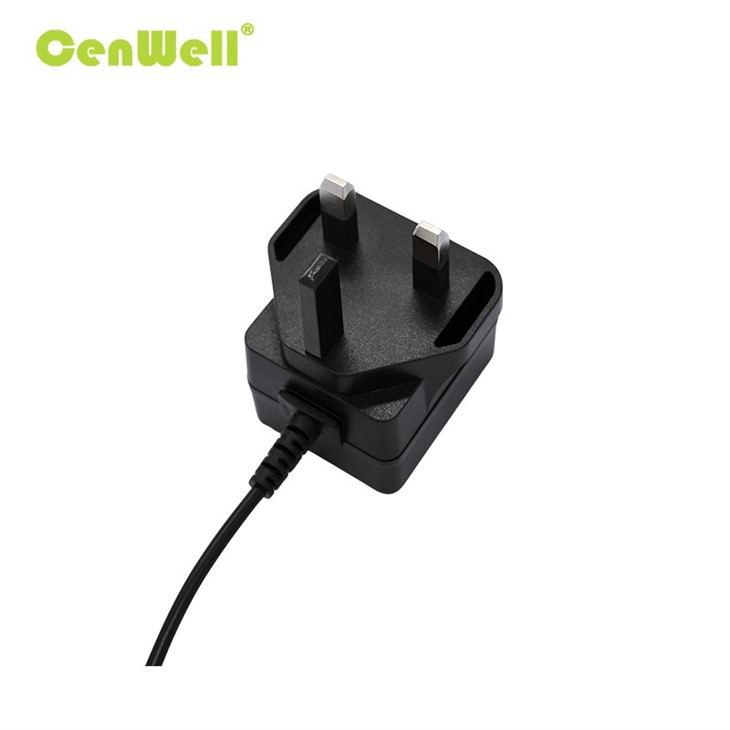 UK Plug 12W 5V 2.4A 12V 1A Wall Power Adaptor high quality